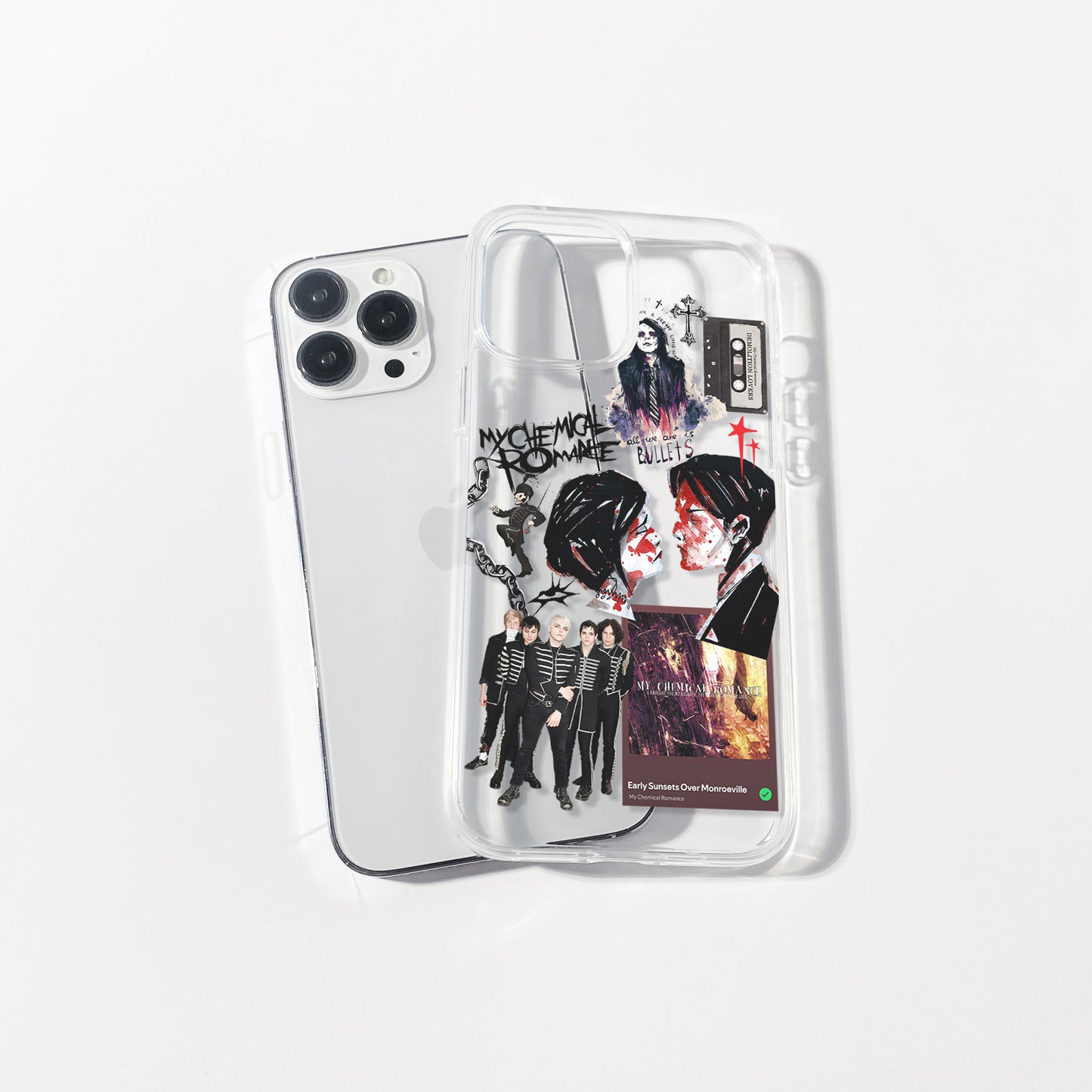 Dark Devotion Silicone Clear Case