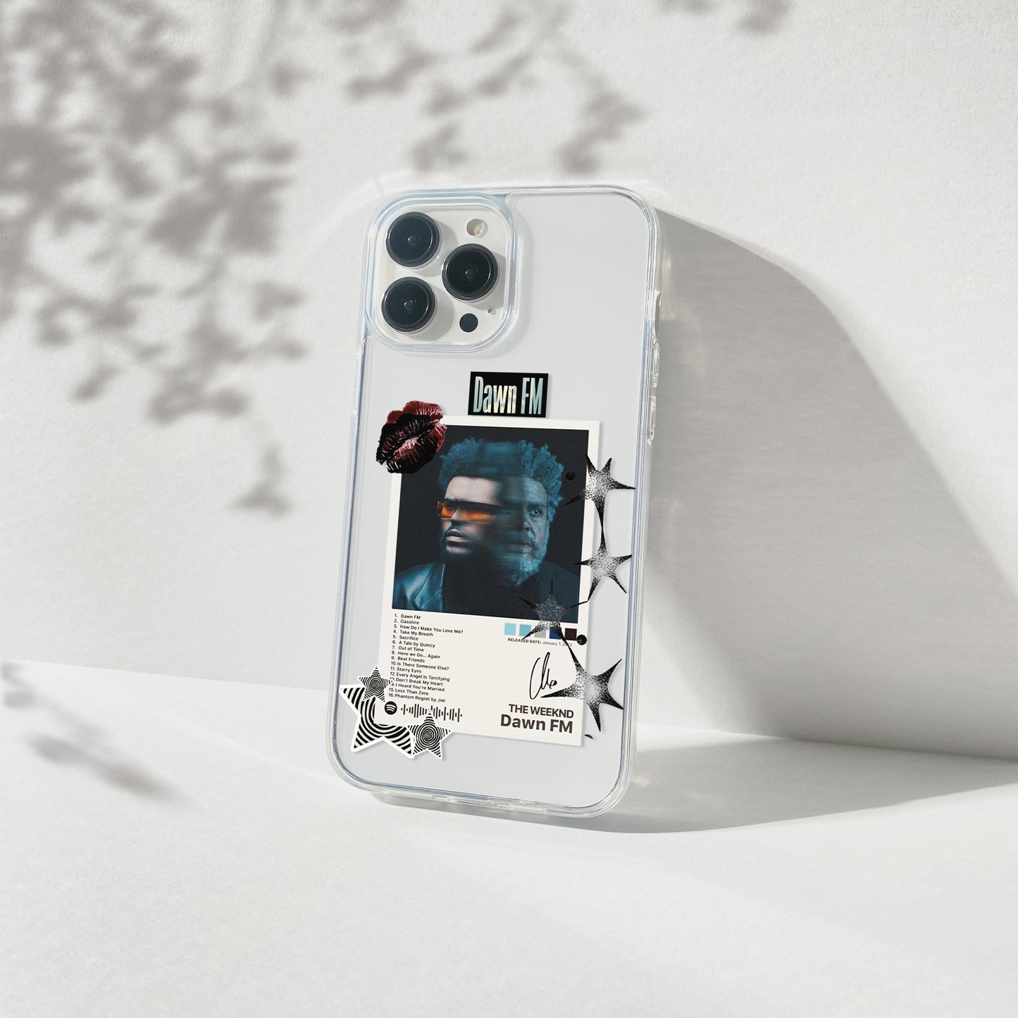 Dawn FM Aesthetic Silicone Clear Case