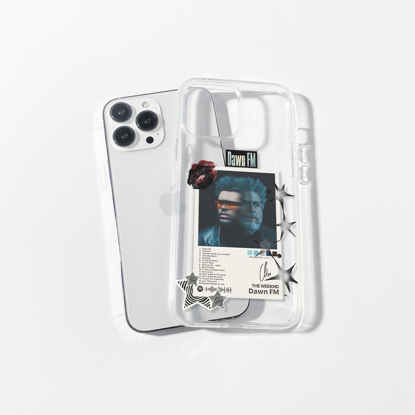 Dawn FM Aesthetic Silicone Clear Case
