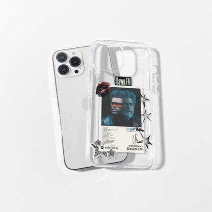 Dawn FM Aesthetic Silicone Clear Case