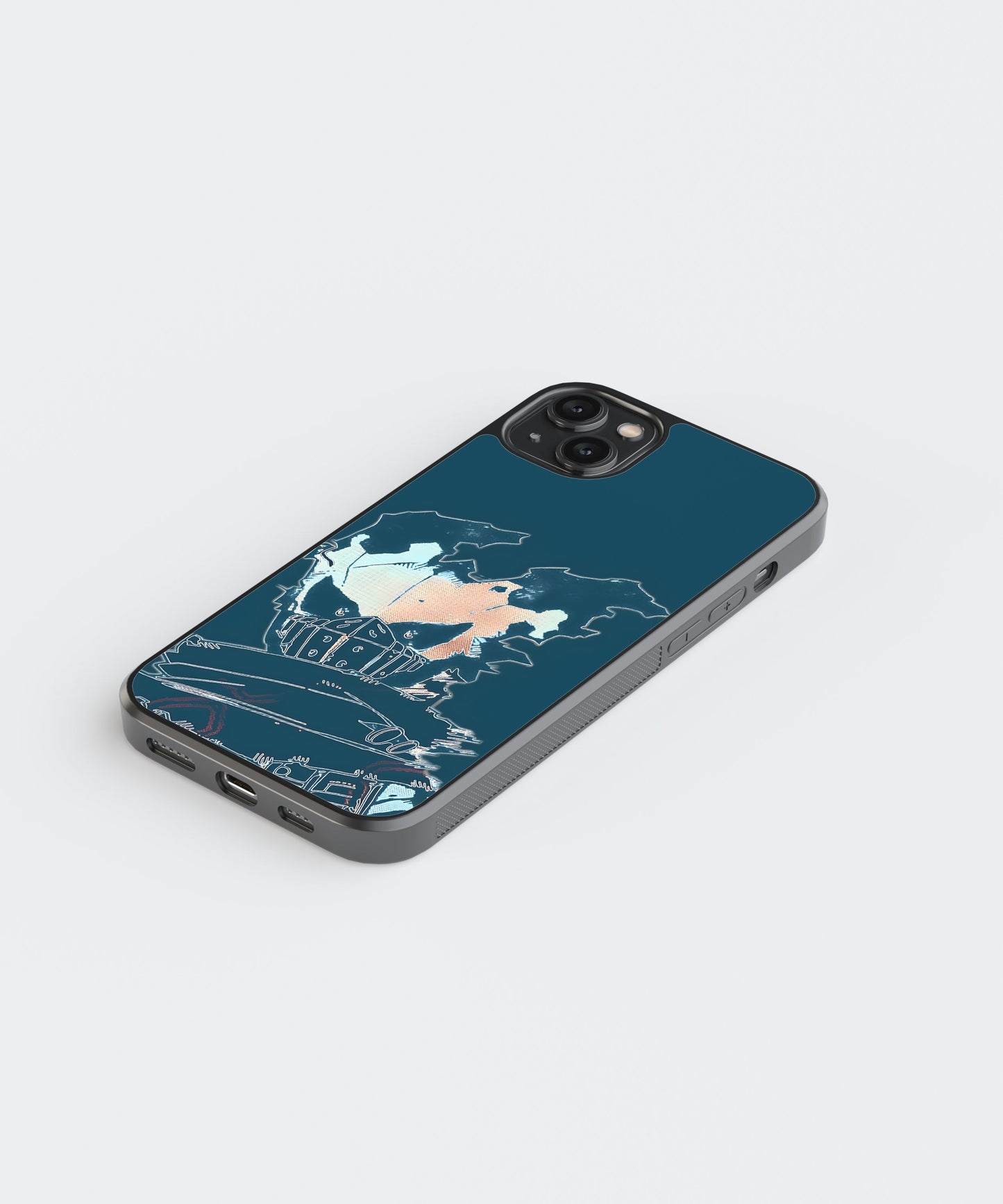 Deku Anime Glass Phone Case Cover