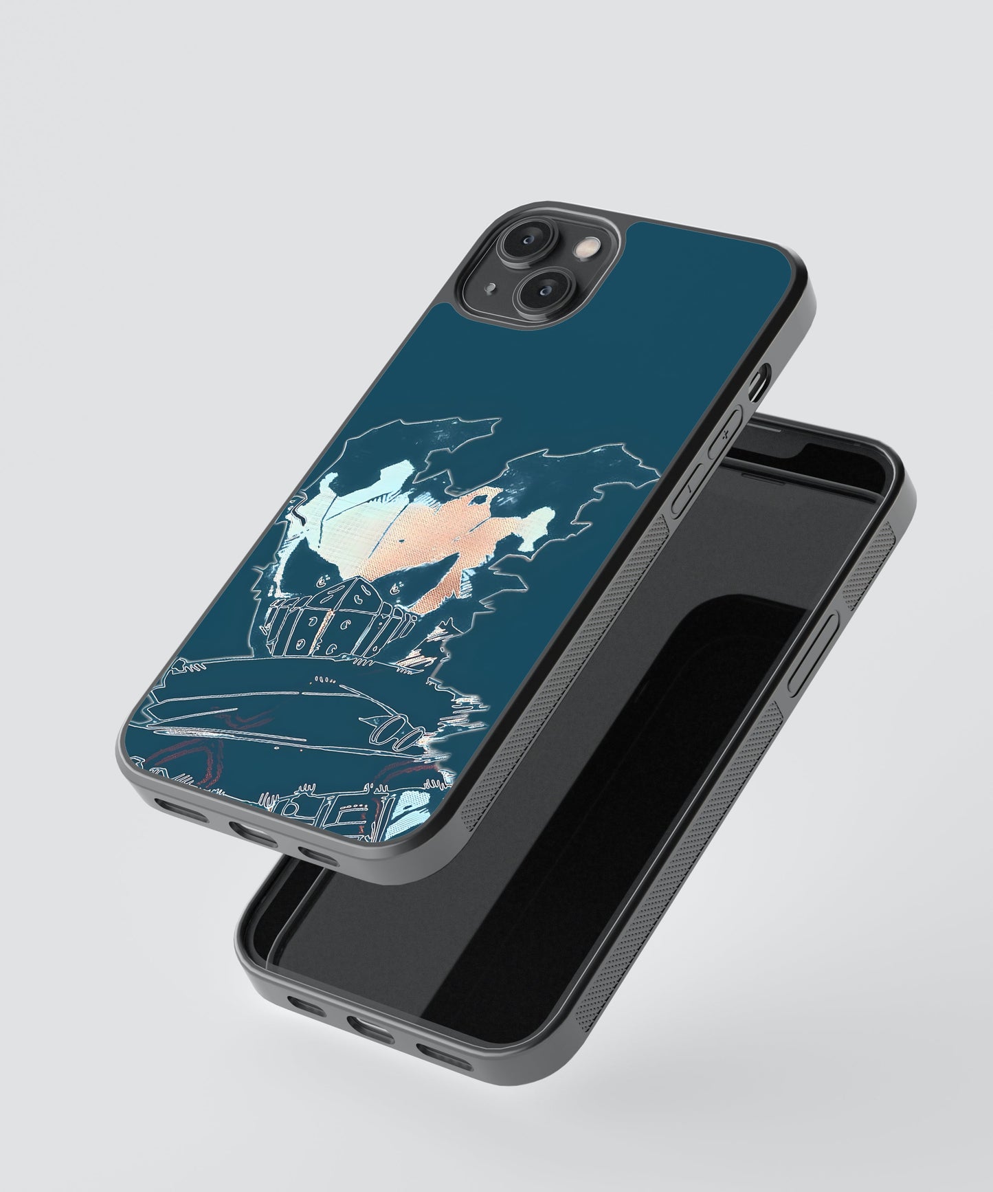 Deku Anime Glass Phone Case Cover