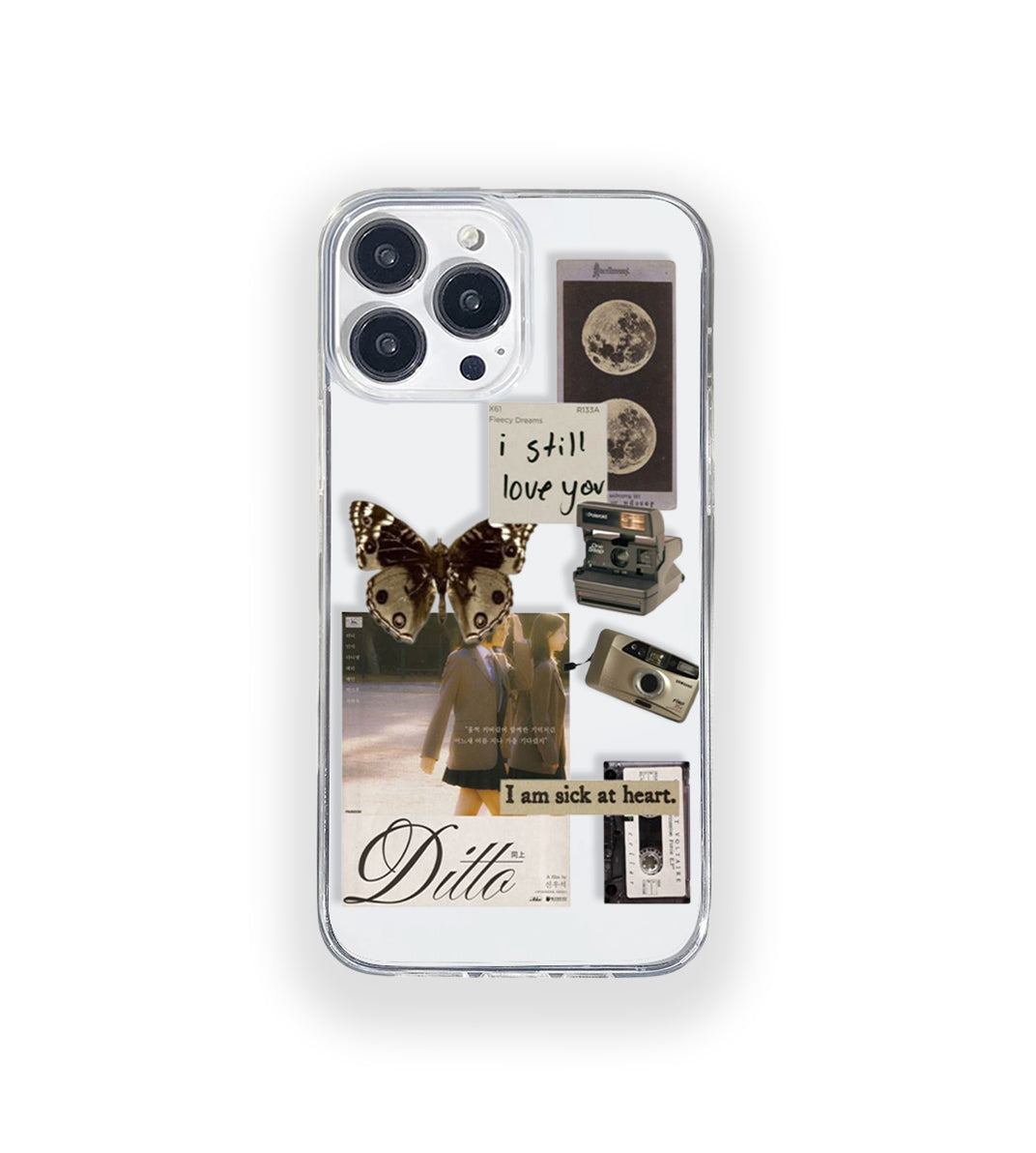 Ditto Aesthetic Silicone Clear Case