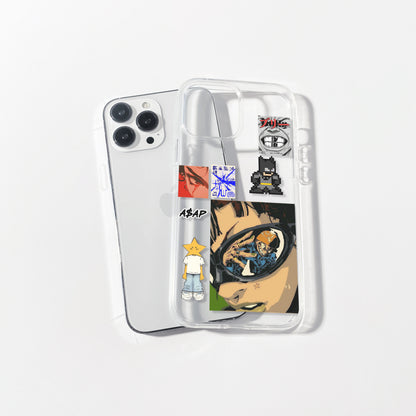 Drip Silicone Clear Case