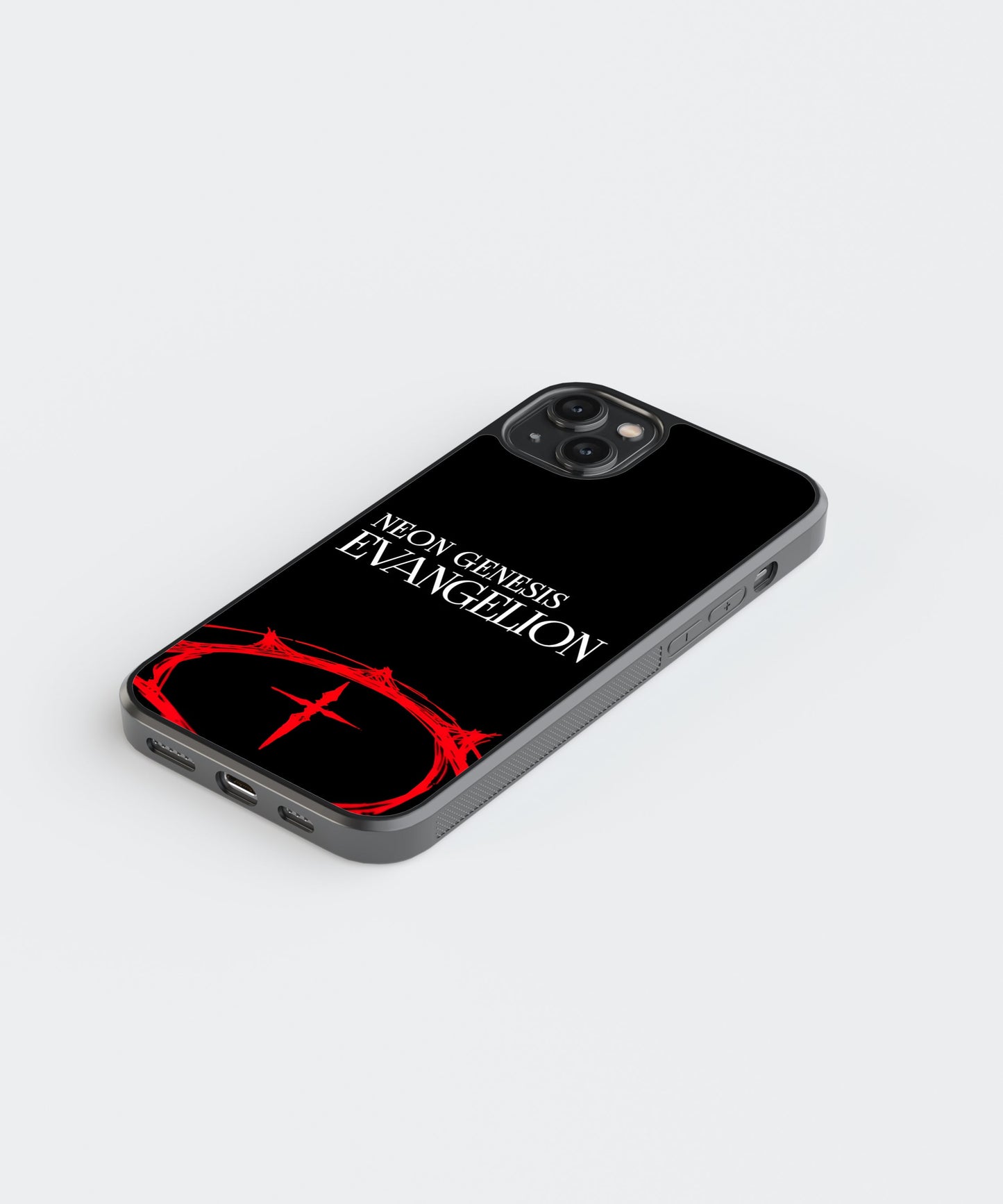 Evangelion Anime Glass Phone Case Cover