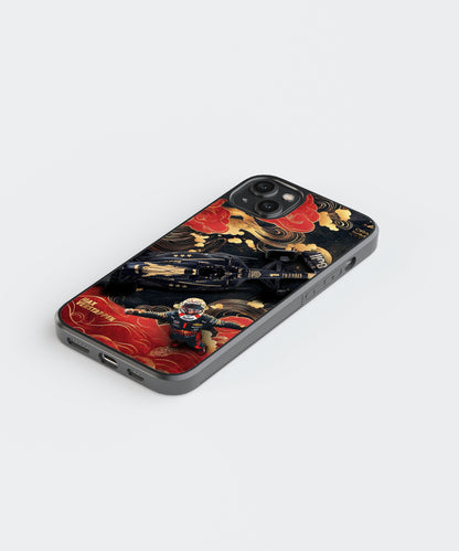 F1 Verstappen Car Glass Phone Case Cover