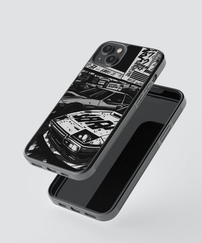 Face Off Cars Glass Phone Case Cover