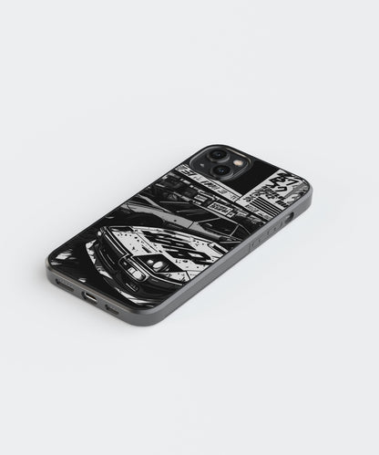 Face Off Cars Glass Phone Case Cover