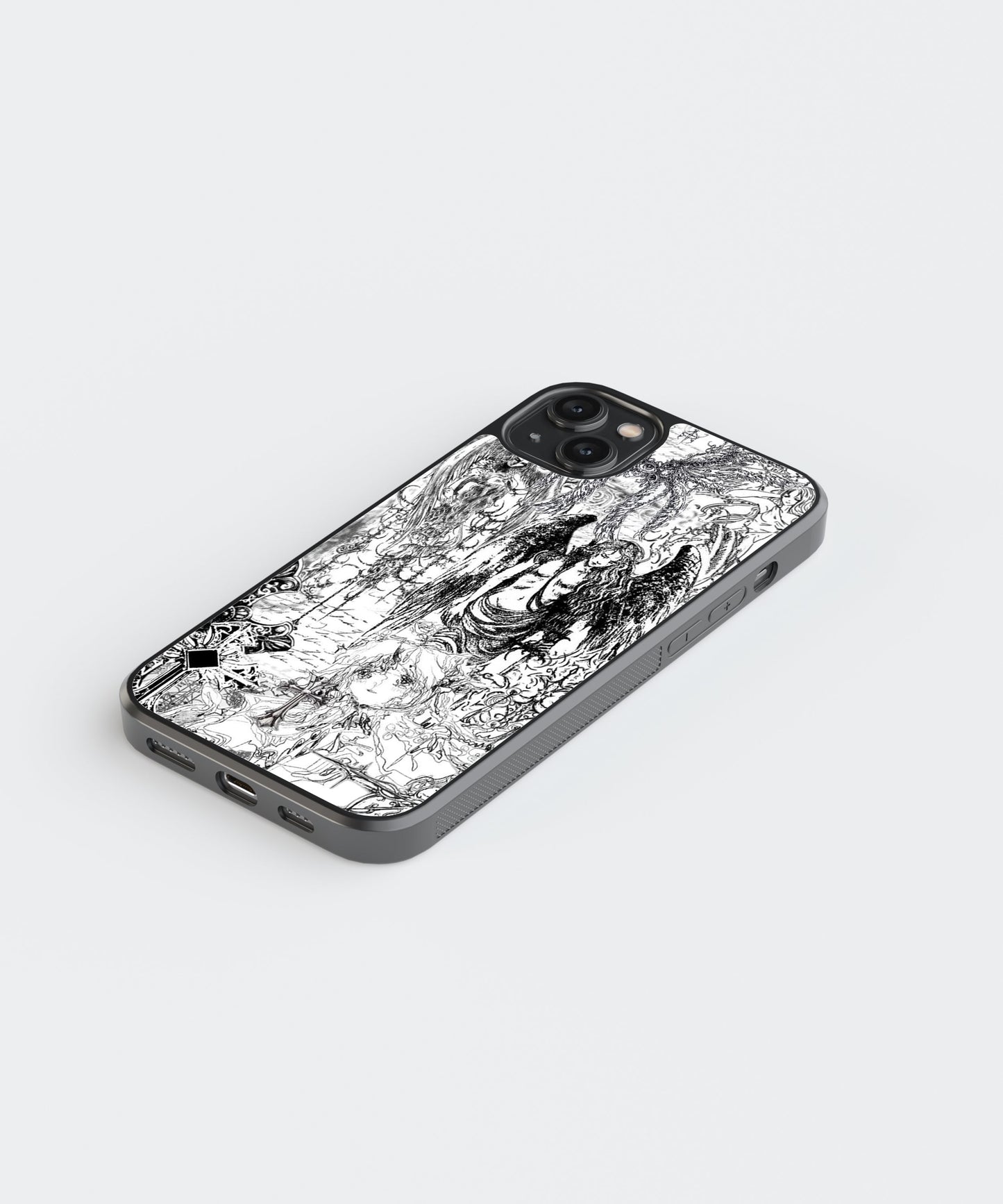 Fallen Cybersigilism Glass Phone Case Cover
