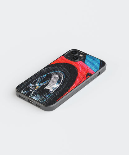 Ferrari Canvas Car Glass Phone Case Cover