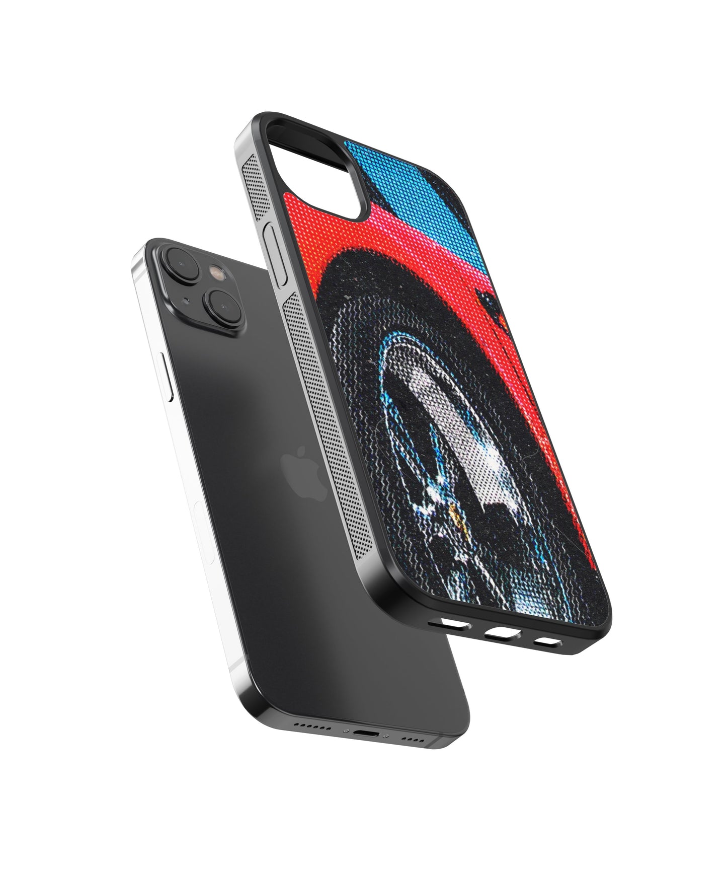 Ferrari Canvas Car Glass Phone Case Cover