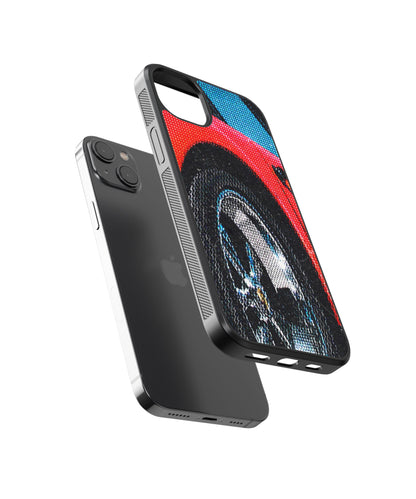 Ferrari Canvas Car Glass Phone Case Cover