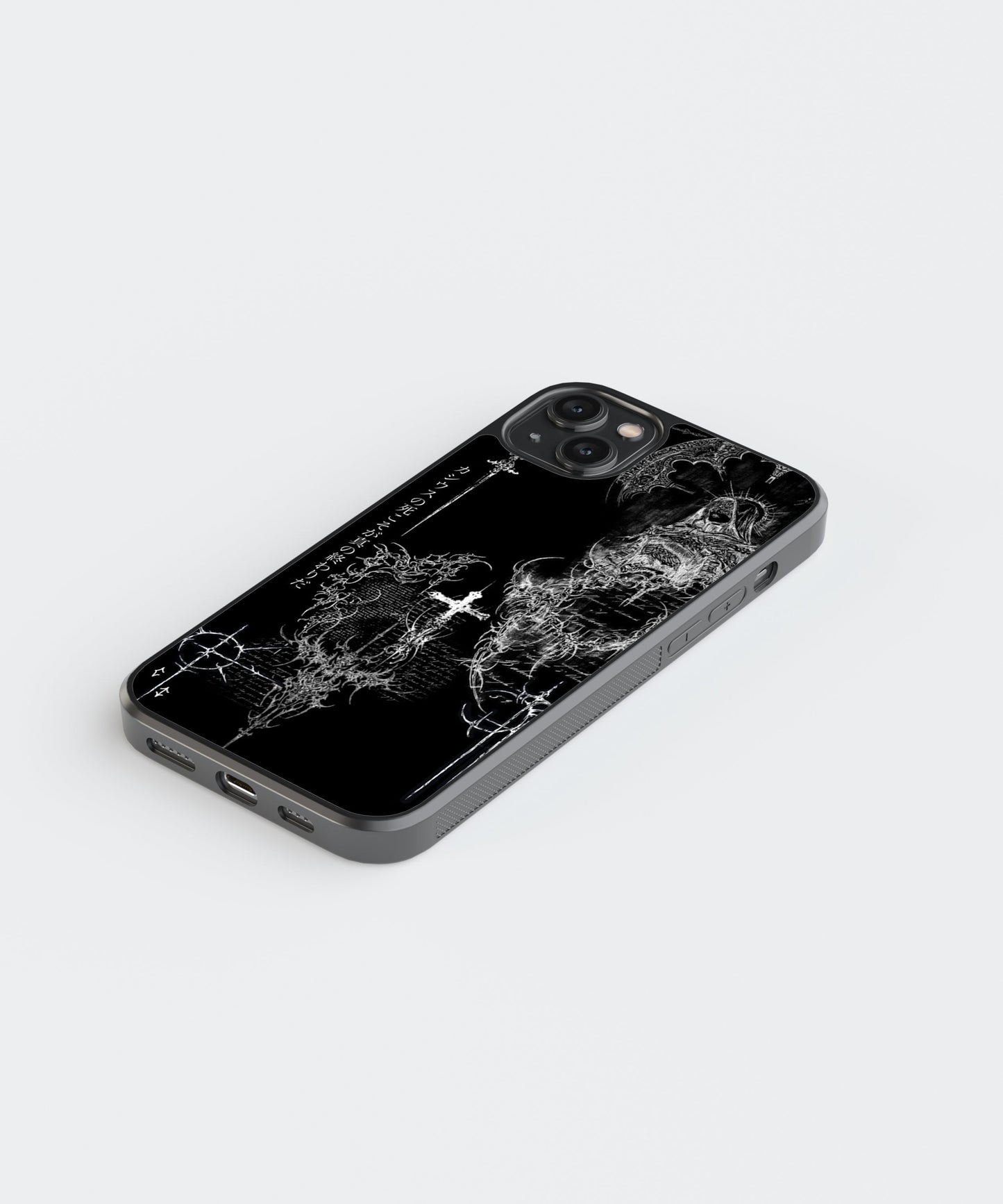 Fight Cybersigilism Glass Phone Case Cover