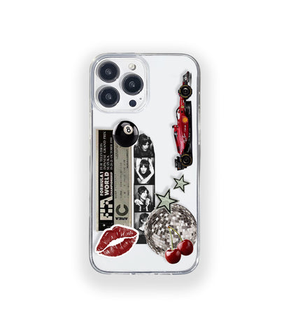 Formula 1 Aesthetic Silicone Clear Case