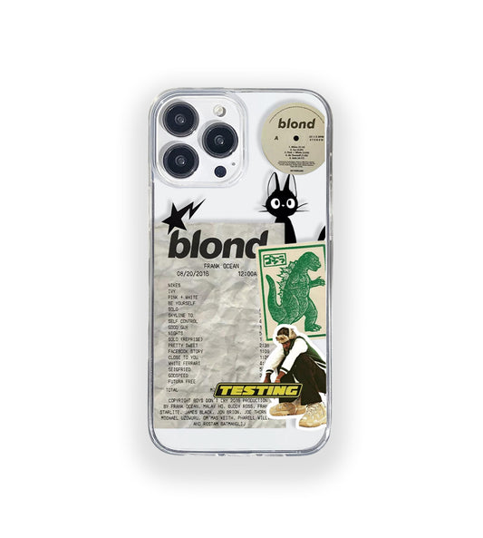 Frank Ocean Blond Aesthetic Silicone Clear Case