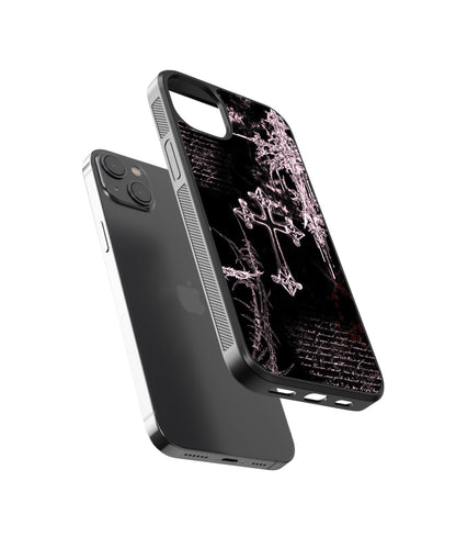 Gothic Cybersigilism Glass Phone Case Cover