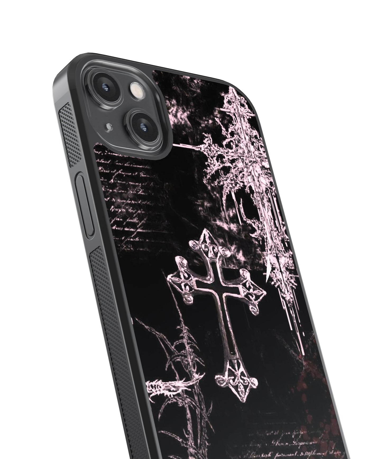Gothic Cybersigilism Glass Phone Case Cover