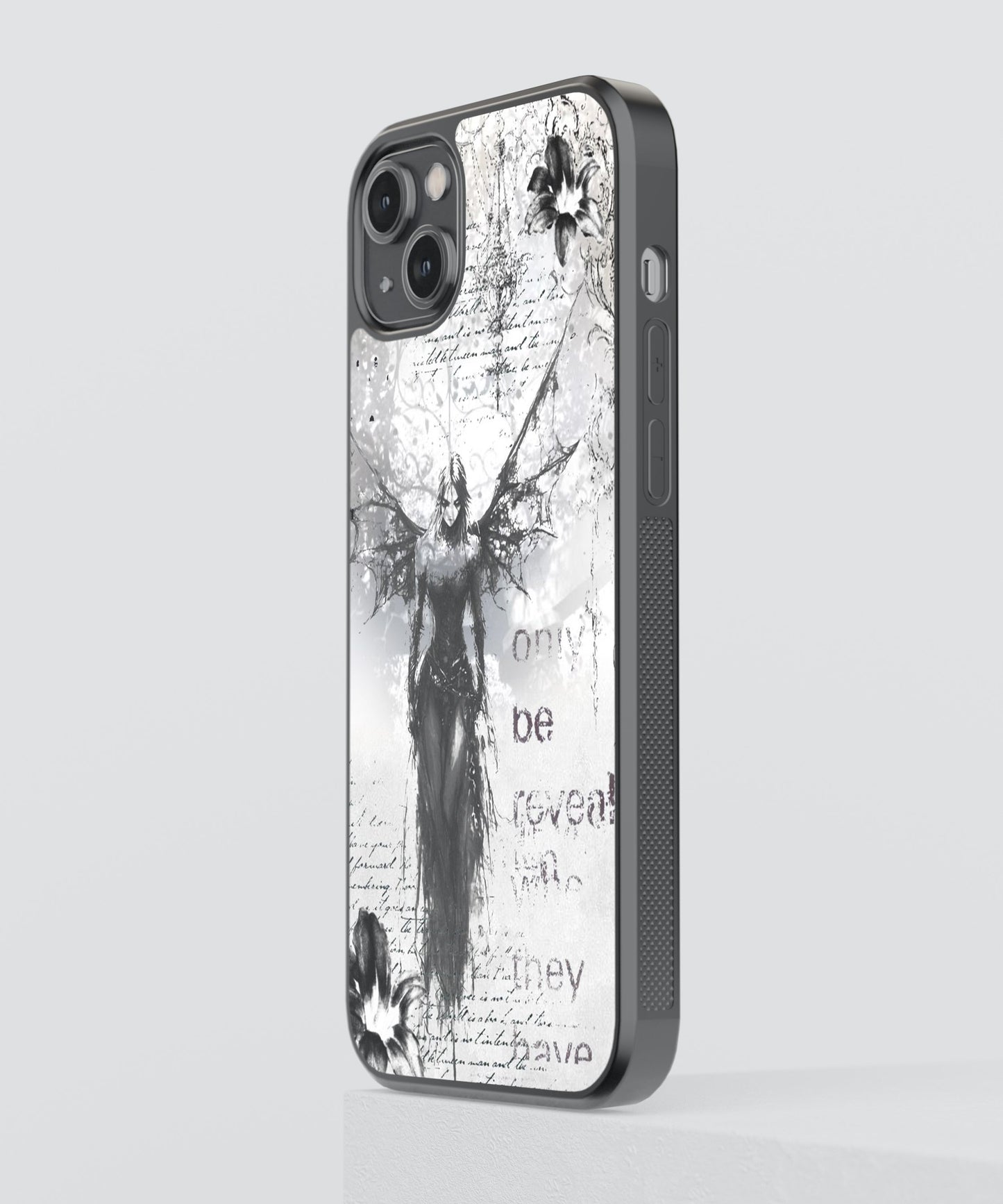 Grim Cybersigilism Glass Phone Case Cover