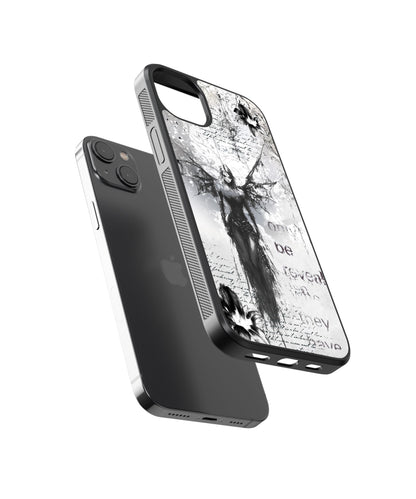 Grim Cybersigilism Glass Phone Case Cover