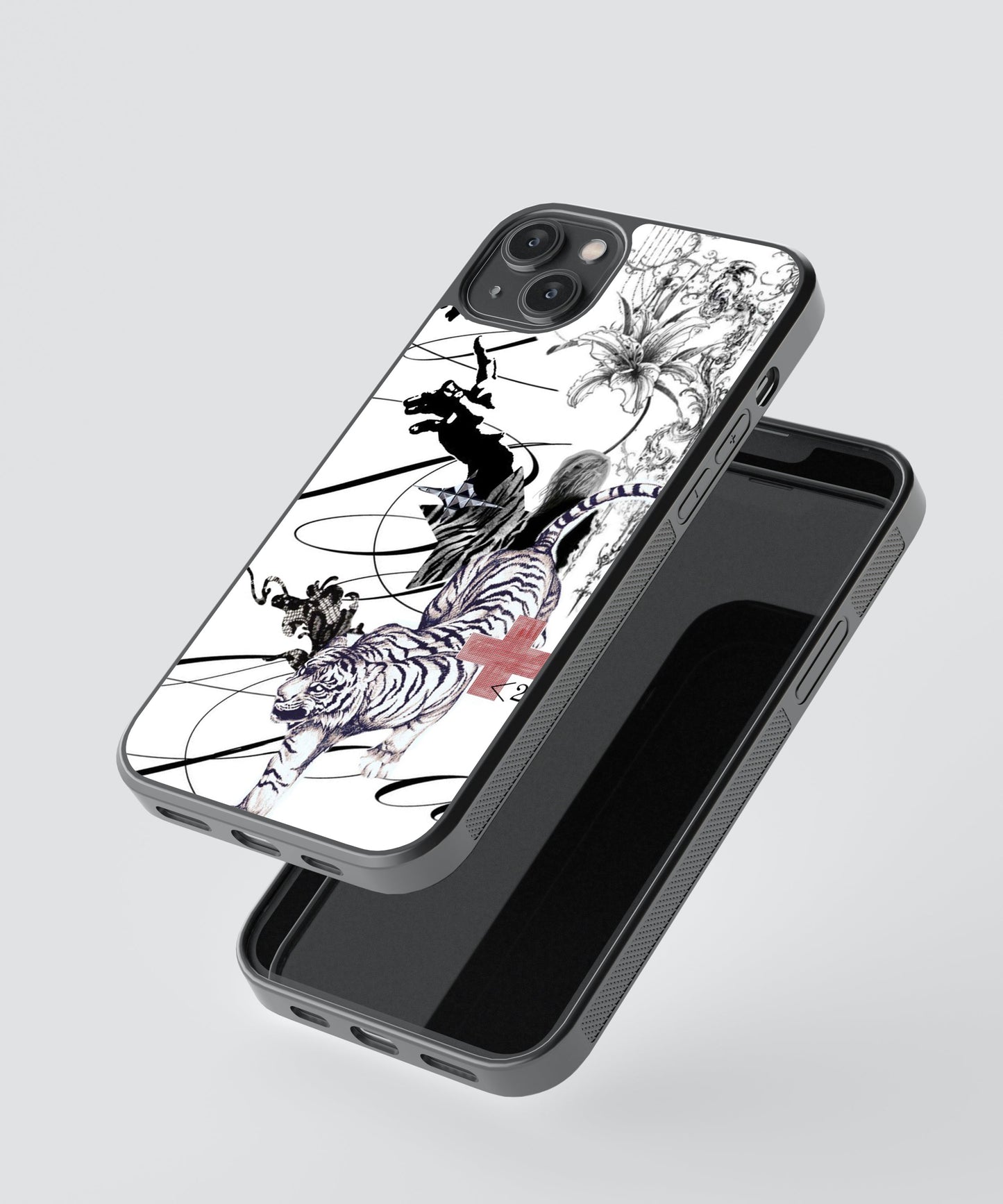 Heartora Cybersigilism Glass Phone Case Cover