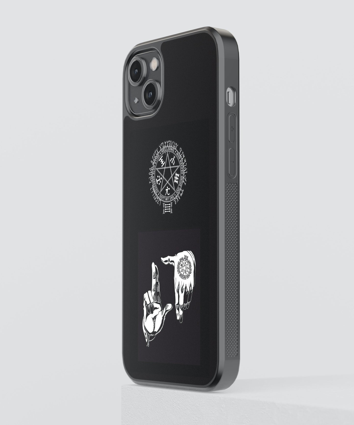 Hellsing Anime Glass Phone Case Cover
