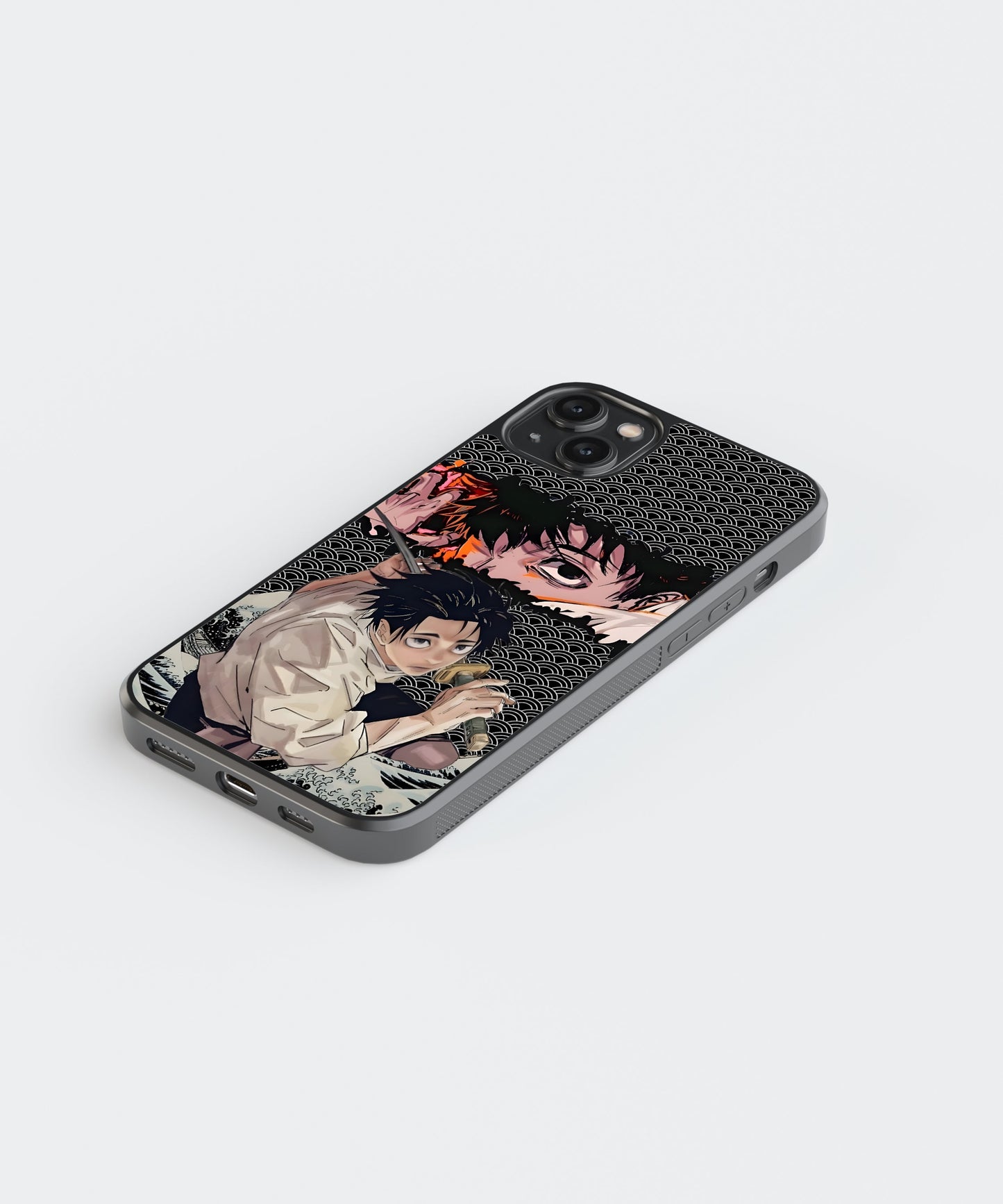 JJK Yuta Anime Glass Phone Case Cover