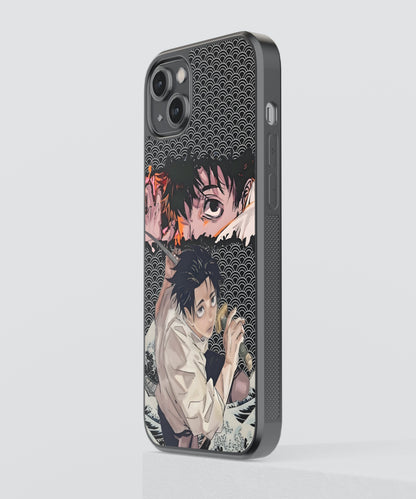 JJK Yuta Anime Glass Phone Case Cover