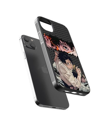 JJK Yuta Anime Glass Phone Case Cover