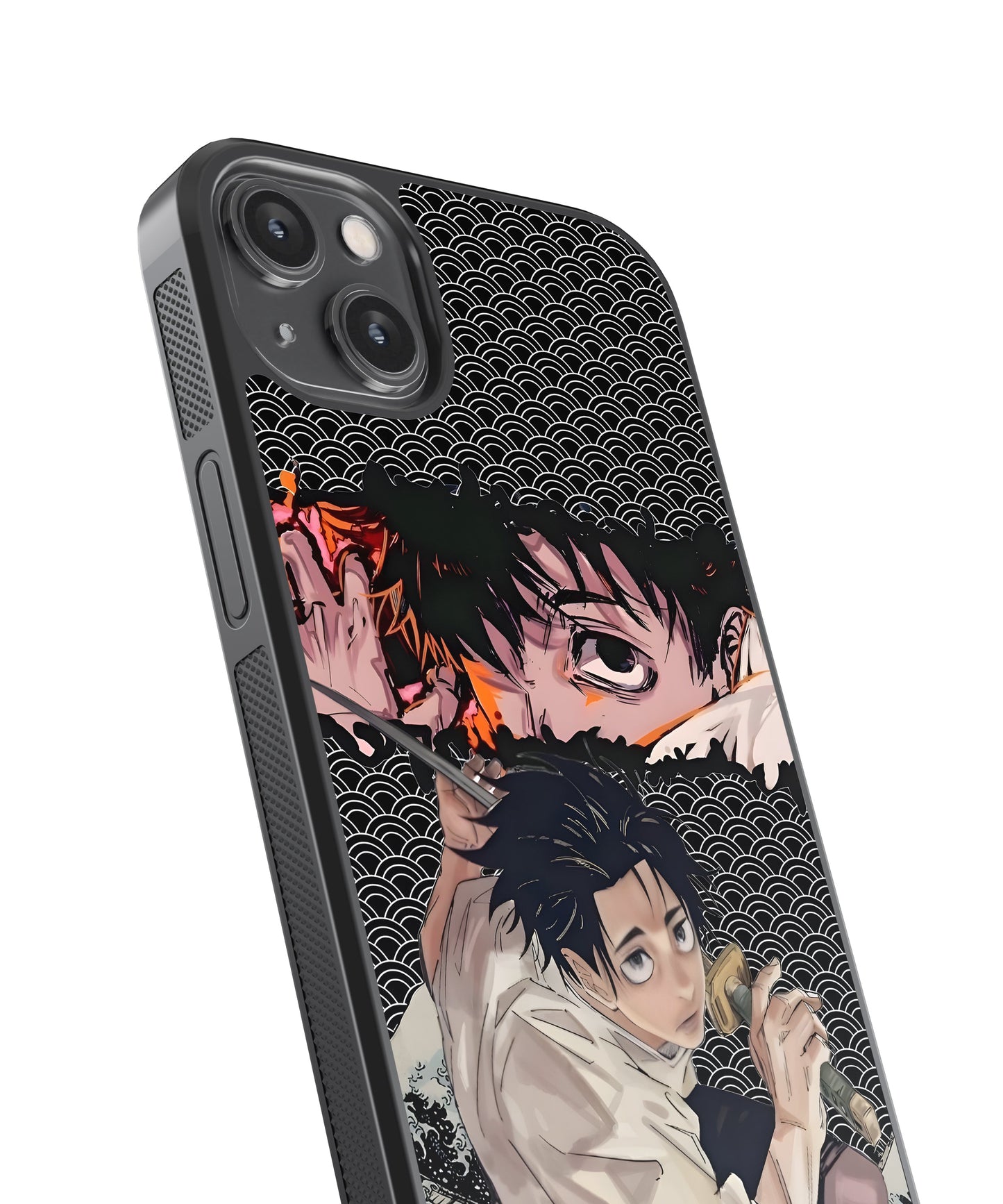 JJK Yuta Anime Glass Phone Case Cover