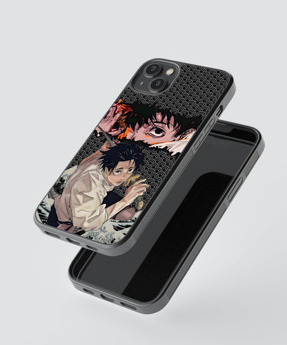 JJK Yuta Anime Glass Phone Case Cover