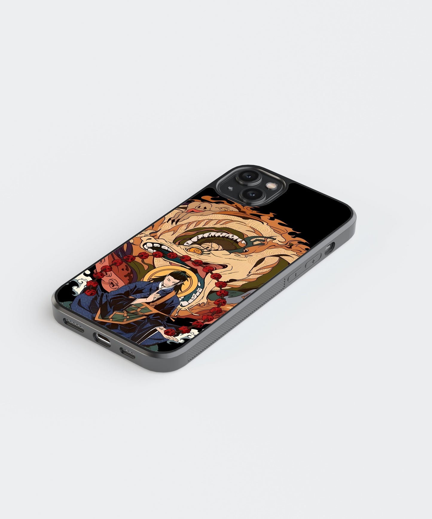 Jujutsu Kaisen Uzumaki Anime Glass Phone Case Cover