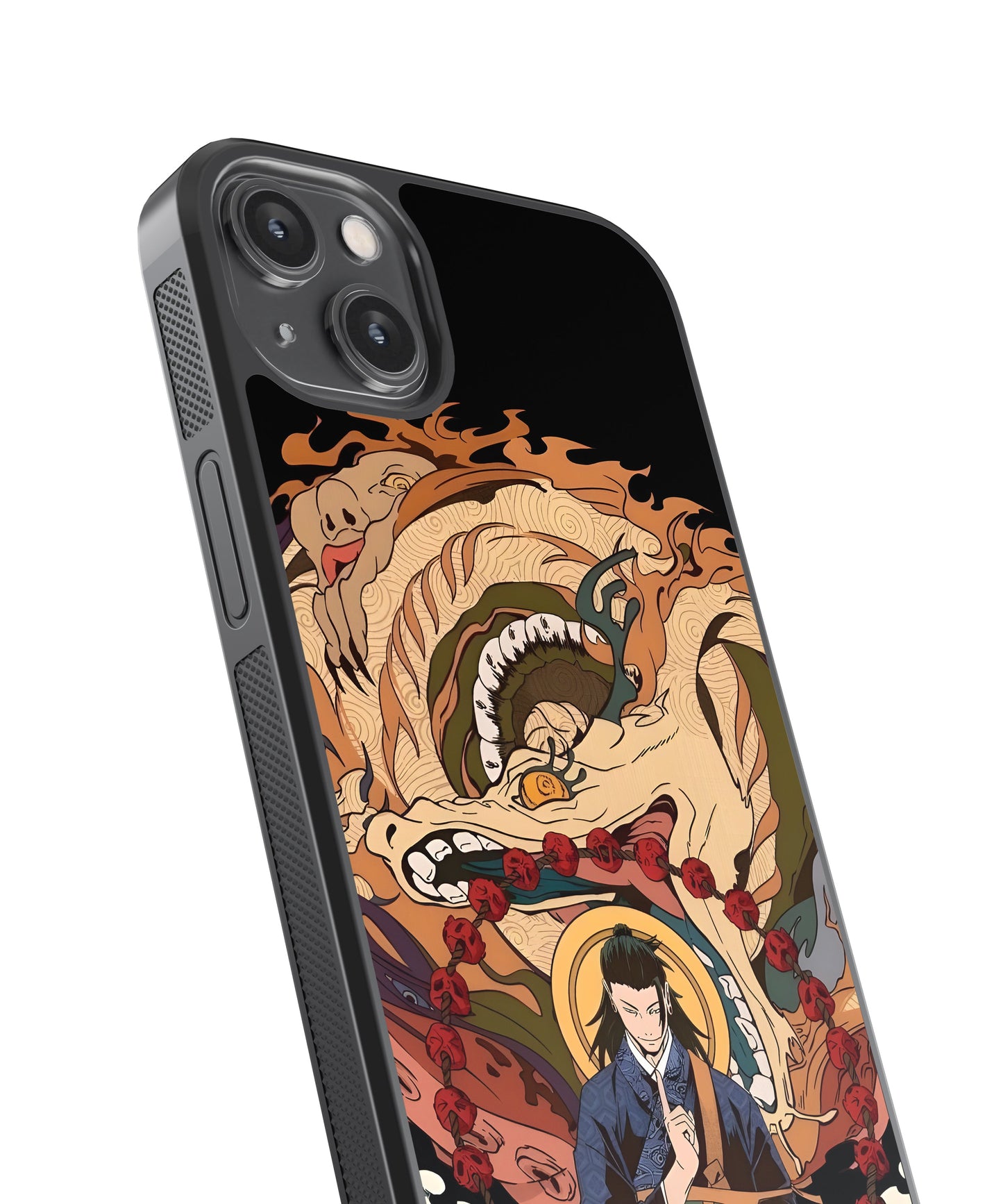 Jujutsu Kaisen Uzumaki Anime Glass Phone Case Cover