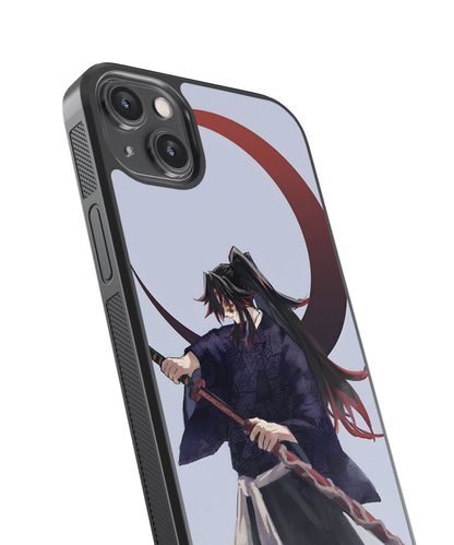 Kokushibo Art Anime Glass Phone Case Cover
