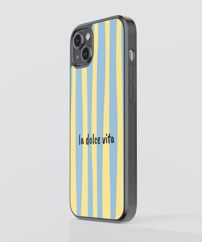 La Dolce Vita Beach Glass Phone Case Cover