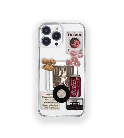 Lana Del Rey Aesthetic Vintage Silicone Clear Case