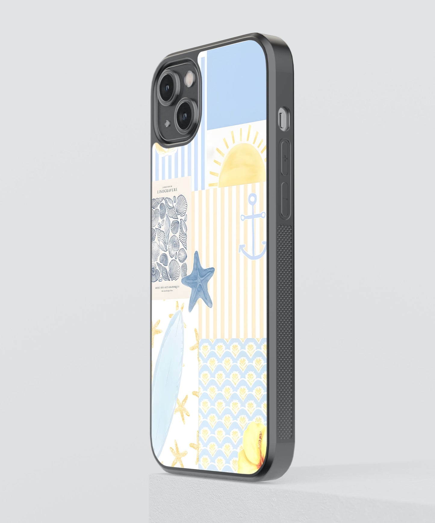Lino Riviera Beach Glass Phone Case Cover