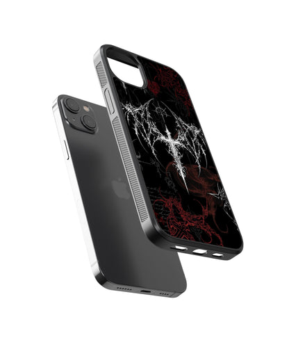 Macabre Cybersigilism Glass Phone Case Cover