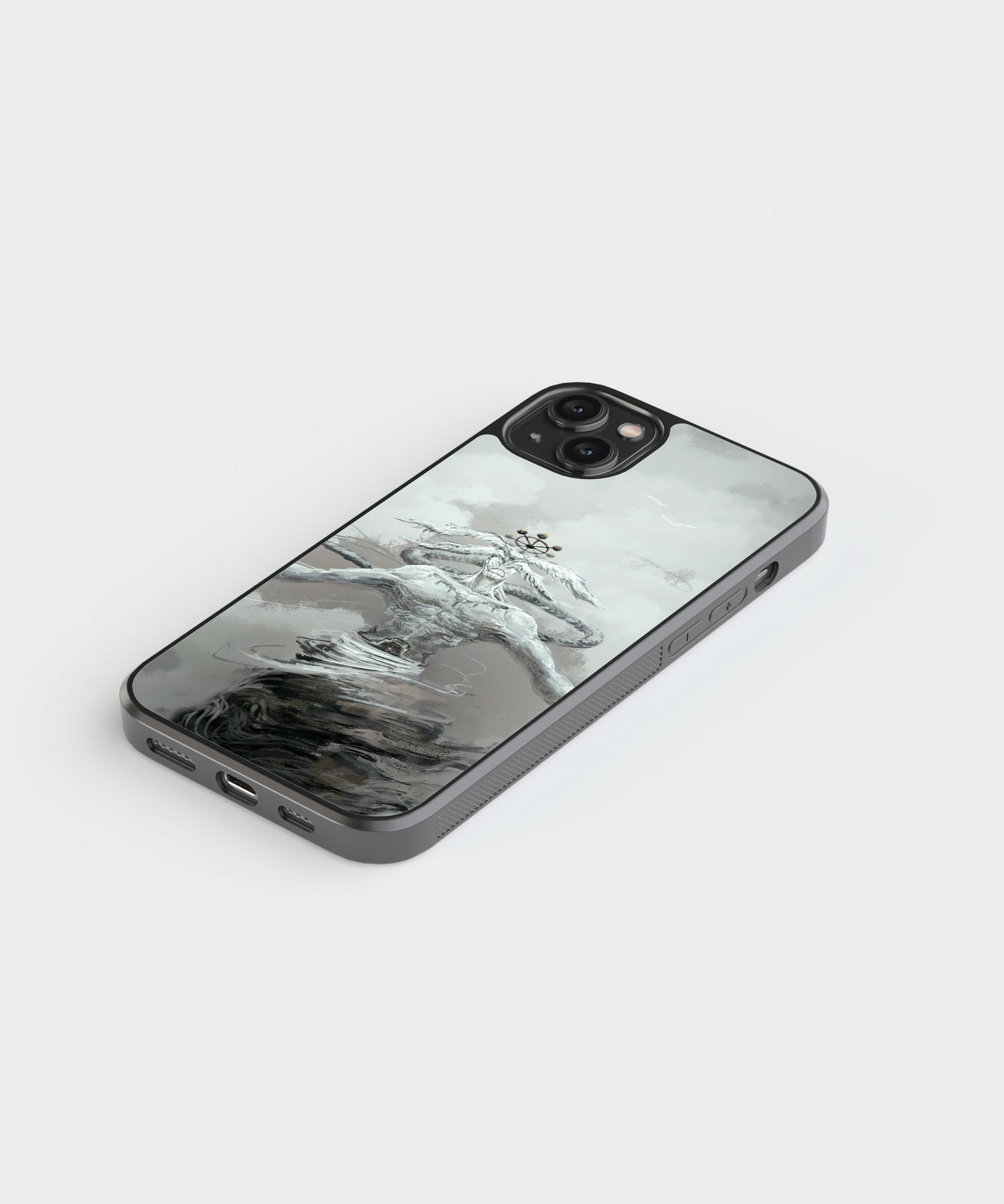 Mahoraga Art Anime Glass Phone Case Cover
