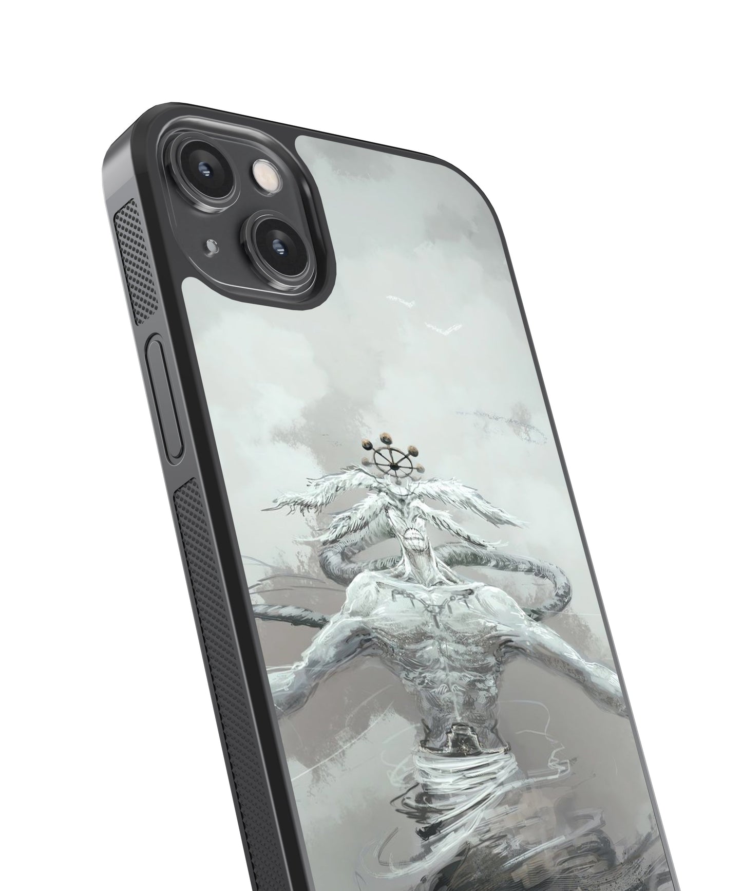 Mahoraga Art Anime Glass Phone Case Cover