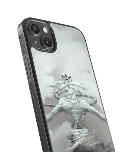 Mahoraga Art Anime Glass Phone Case Cover