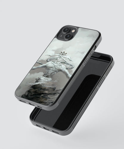 Mahoraga Art Anime Glass Phone Case Cover