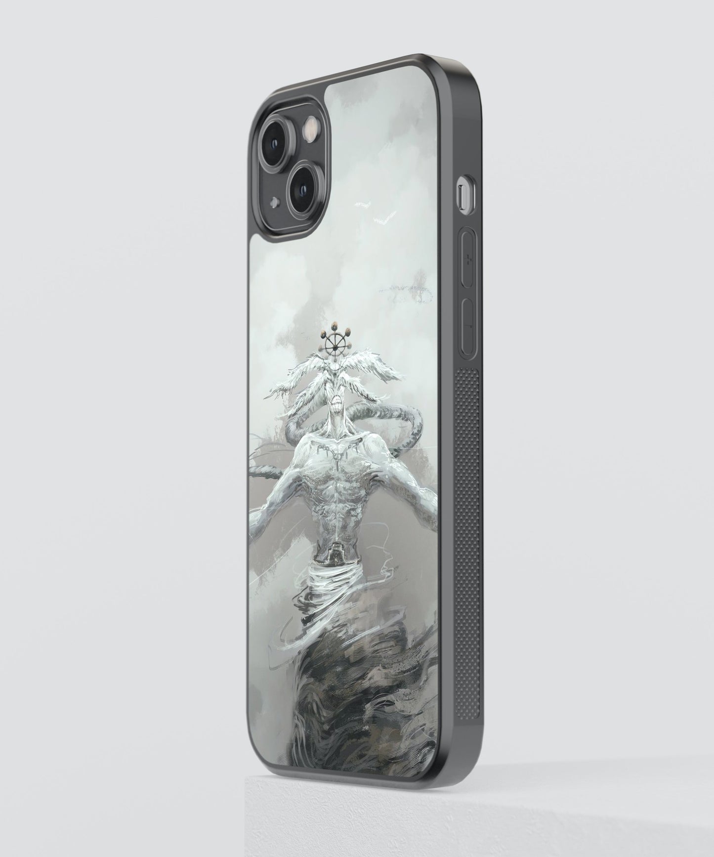 Mahoraga Art Anime Glass Phone Case Cover