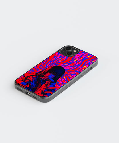 Makima Anime Glass Phone Case Cover