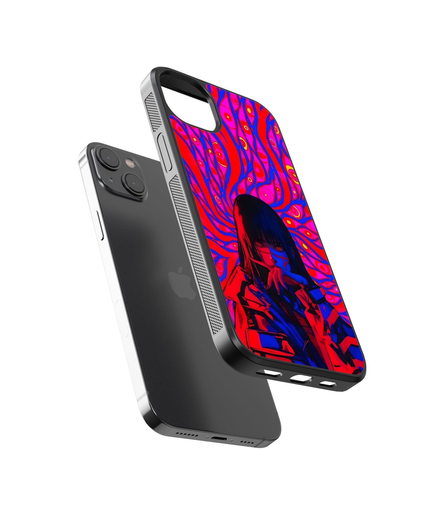 Makima Anime Glass Phone Case Cover