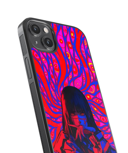 Makima Anime Glass Phone Case Cover