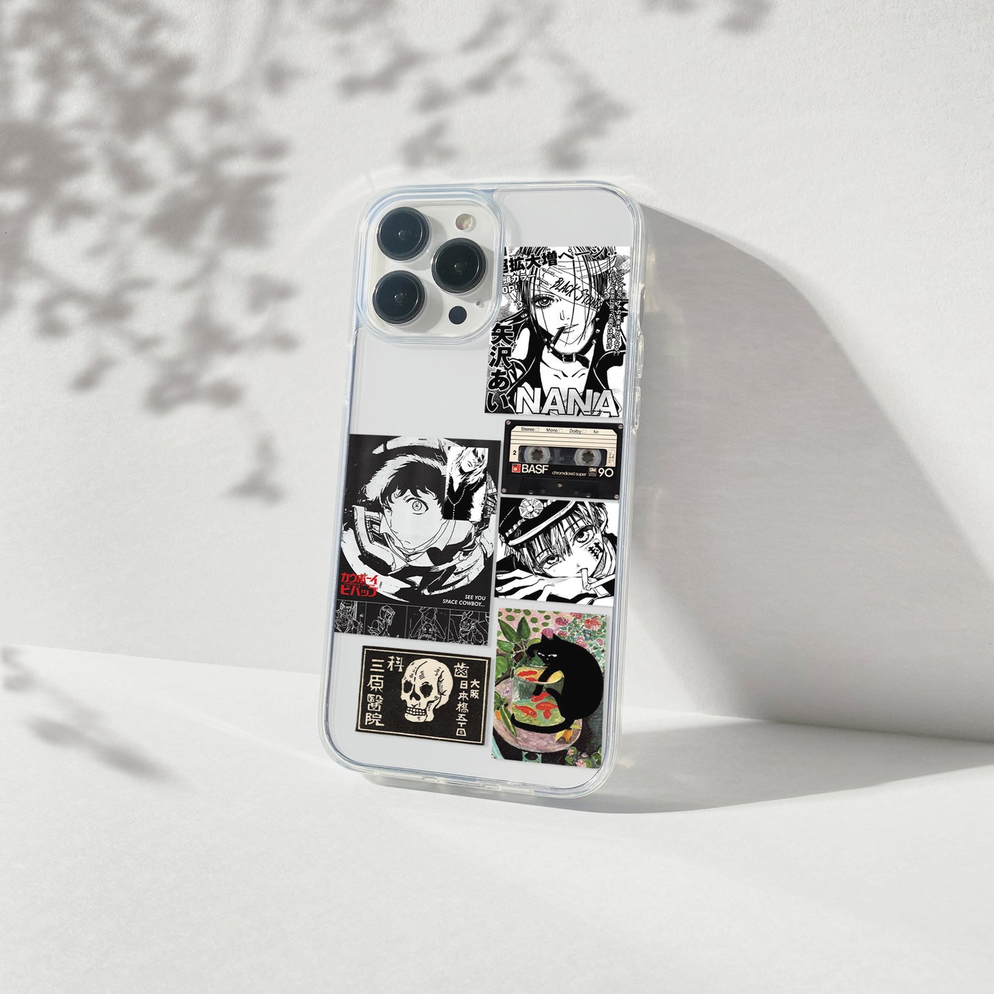 Mono Panel Aesthetic Silicone Clear Case