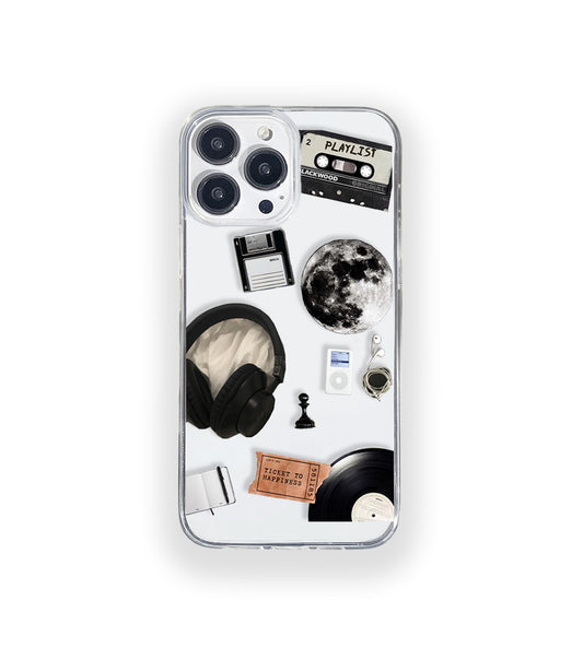 Music Aesthetic Silicone Clear Case