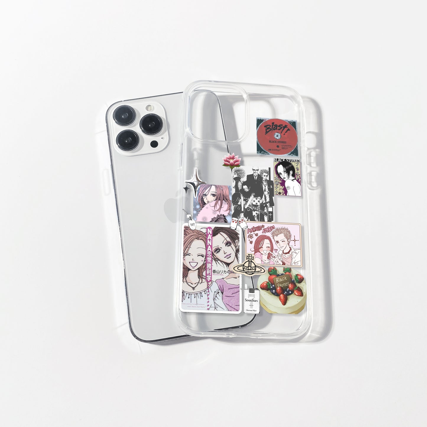 Nana Aesthetic Silicone Clear Case