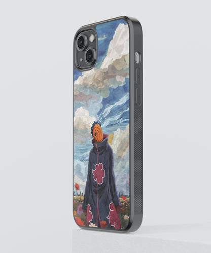 Naruto Obito Anime Glass Phone Case Cover