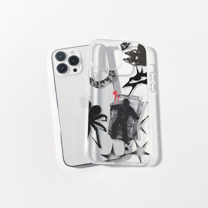 Night Threat Silicone Clear Case